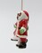 Ceramic African American Santa And Mrs. Claus Ice Skating Ornament, Gift for Her, Mom, Him, Dad, Christmas tree Décor, Wall Decor